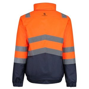 Chaqueta de Trabajo de Alta Visibilidad Impermeable para Hombre, Reflectante, de Invierno, de Seguridad, Cortavientos 2026 - Product Image 5
