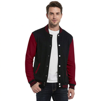 Sweat-shirt personnalisable pour homme, à blocs de couleur, avec boutons-pression, manches longues, style sportif, veste de baseball, logo sur le devant, Bangladesh