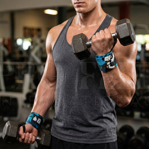 Flexible Durable Custom Design Wrist Wraps Heavy Duty Elastic Wrist Support Compression Gym Training Powerlifting Fitness <b>Straps</b> - Product Image 4
