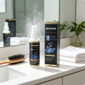Aceite Capilar Orgánico de Marca Privada con Concentración Herbal al 5%, Anti-Caída, Reparador, Nutritivo y Refrescante, con Queratina y Argán - Product Image 3