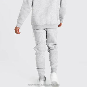 ชุดวอร์มผ้าฟลีซแบบมีฮู้ดสำหรับคนท้องและผู้ชายไซส์ใหญ่ แบบสปอร์ต 2 ชิ้น ผลิตตามสั่ง ขายส่ง OEM - Product Image 4