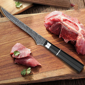 Couteaux à désosser professionnels en acier Damas, outil de cuisine, qualité supérieure, couteaux à désosser en acier Damas pour la transformation de la viande - Product Image 3