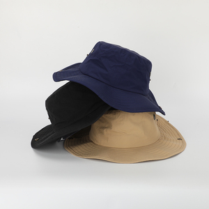 Sombreros de Pescador de Color Sólido de Primera Calidad al por Mayor, Sombreros de Pescador Unisex Ligeros con Bordado Personalizado - Product Image 3