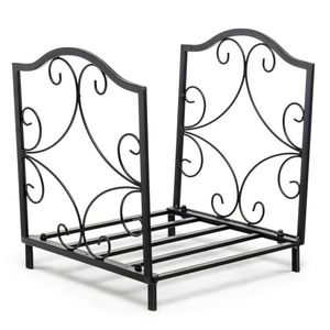 Porta Legna in Acciaio Resistente, Accessorio Premium per Caminetti - Product Image 1