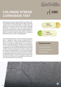 <b>Chloride</b> Stress Corrosion Test Service - Product Image 3