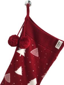 ถุงเท้าคริสต์มาสถักจากผ้าฝ้ายออร์แกนิค 100% ขนาดสั่งทำได้ ตกแต่งวันหยุดแบบรักษ์โลก - Product Image 2