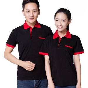เสื้อโปโลโพลีเอสเตอร์ 100% แบบยูนิเซ็กซ์ สไตล์สมาร์ทแคชชวล สำหรับชุดยูนิฟอร์มทำงาน แต่งขอบสองสี ตัดกันสวยงาม เหมาะสำหรับงานโปรโมชั่น รับผลิตแบบ OEM สีพื้น สำหรับผู้ชายและผู้หญิง - Product Image 2