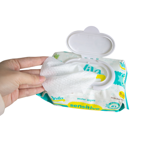 Lingettes humides ménagères à prix d'usine, couleur blanche, parfumées, à l'eau purifiée, 45 2 G/m ou personnalisées, sûres et non irritantes - Product Image 3