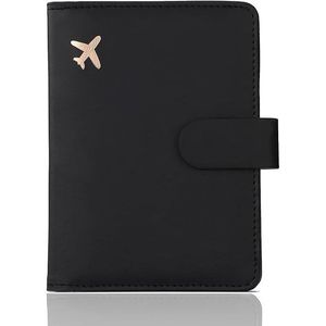 Premium Waterproof <b>RFID</b> <b>Blocking</b> Leather Passport Holder <b>Wallet</b> Cute Pen Holder for Travel - Product Image 1