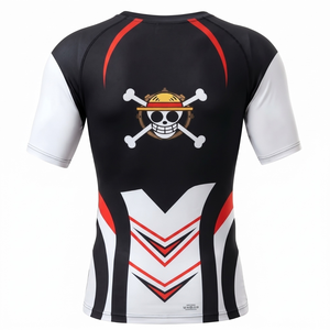 Wholesale Custom Compression <b>Rash</b> <b>Guard</b> <b>Men</b> Women Unisex Full Sublimation Prints 4-Way Stretch Moisture Wicking Anti-Pilling OEM - Product Image 3