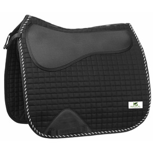 Tapis de selle de haute qualité pour chevaux, tapis de selle de dressage intégré, demi-tapis en mousse alvéolée et respirant. - Product Image 1