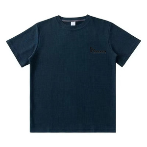 เสื้อยืดแขนยาวผู้ชายผ้าวาฟเฟิลสองชั้นแบบสบาย ระบายอากาศได้ดี แห้งเร็ว ป้องกันรอยยับ พิมพ์ลาย ผลิตจากโพลีเอสเตอร์/คอตตอน - Product Image 4