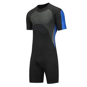 Factory Customized Logo New Design Men's One Piece Reversible Quick Dry Waterproof Spandex/Polyester Beach Swimming Suit - Product Image 5
