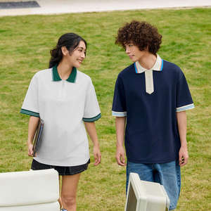 Camiseta de Manga Corta de Alta Calidad de 240 Gramos, Cuello Polo, Nueva Colección de Verano, Fabricantes de Ropa Personalizada - Product Image 4