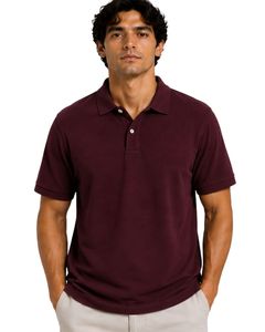 Custom Black <b>Cherry</b> Men Polo Shirt Short Sleeve Cotton Pique Fabric Casual Plain Design Turn Down Collar Custom Summer Classic - Product Image 1