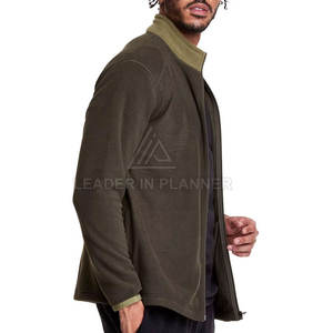 เสื้อแจ็คเก็ตฟลีซผู้ชายแบบแห้งเร็วสำหรับฤดูหนาว เสื้อแจ็คเก็ตฟลีซผู้ชายสำหรับออกกำลังกายในฤดูหนาวพร้อมกระเป๋าข้าง เสื้อแจ็คเก็ตฟลีซสำหรับฤดูหนาว - Product Image 3