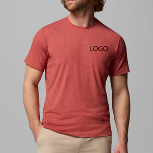 Smooth Fabric Experience Casual Wear OEM Service With <b>Logo</b> 2026 Comfortable And Relaxed Fit Classic Lifestyle Cotton Tee For Men - Product Image 1