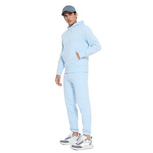 Conjunto de Sudadera con Capucha y Pantalones Deportivos de Algodón de 340 g/m², Unisex, de Lujo, Talla Grande, Chándal Deportivo para Hombre, Hecho en Pakistán - Product Image 1