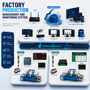 Gestion et surveillance de la production en usine – Plateforme SCADA gratuite |   Système ATScada – Disponible en version OEM - Product Image 1