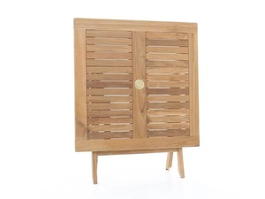 Durable <b>Folding</b> <b>Dining</b> <b>Table</b> Made Solid Teak Wood Eco-Friendly Space-Saving Outdoor Design for Patio Garden Cafe Restaurant Use - Product Image 6