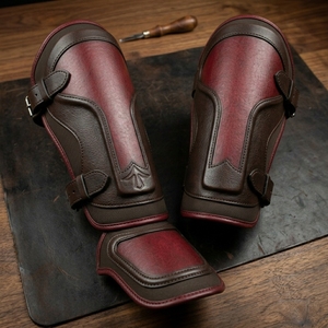 Protections de tibia de qualité supérieure pour MMA et boxe, en PU/cuir, tailles personnalisées, OEM disponible, logo personnalisé, protection personnalisée. - Product Image 6
