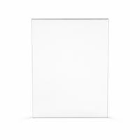 Panneau de toiture en polycarbonate solide rouge personnalisé BAKWAY de 4 mm, diffuseur de lumière, résistant à la chaleur, panneau plat en PC pour terrasse