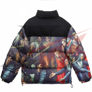 เสื้อแจ็คเก็ตพัฟเฟอร์พรีเมียมสำหรับอากาศหนาว ออกแบบมาเพื่อความอบอุ่นอเนกประสงค์และทันสมัย แจ็คเก็ตหน้าหนาว North Puffer Face สำหรับผู้ใหญ่ - Product Image 2