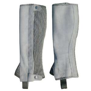 Premium Genuine Leather Half Chaps Custom Equestrian Gaiters Cowhide Horse Riding <b>Boot</b> <b>Cover</b> Chaps B2B LHC-0003 - Product Image 4