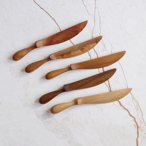<b>Wooden</b> Knife Disposable <b>Compostable</b> Utensils for Catering Hotel and Fast Food Packaging - Product Image 5