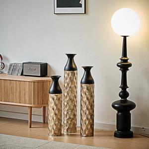 Vase décoratif de table en métal de style artisanal, porte-fleurs de luxe pour mariages et décoration d'hôtel - Product Image 5