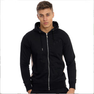 Ensemble de survêtements d'hiver pour hommes avec logo personnalisé, en coton 100% confortable, pour l'entraînement et le sport - Product Image 2