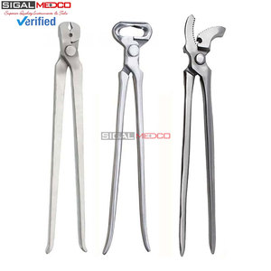 Professional Horse Farrier <b>Tool</b> Kit Complete Hoof Care Grooming Set Shoe <b>Puller</b> Hoof Nipper Rasp Trimmer Reusable Stainless - Product Image 3