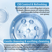 Detergente Viso Professionale all'Aloe Vera, Pulizia Profonda dei Pori, Idratante, Lenitivo e Rinfrescante per Pelle Sensibile 150ml