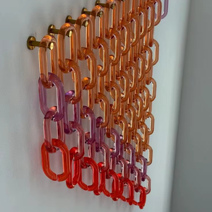 CREATE HANDMADE BEST QUALITY UNIQUE DESIGN RESIN LINK CHAIN Wall Decore Chain Resin item Room Decorative Most Adorable Items - Product Image 1