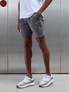 Pantalones Cortos Deportivos de Secado Rápido para Hombre, de Spandex y Poliéster, para Correr, con Bolsillos Laterales, Elásticos en Cuatro Direcciones, Cortavientos - Product Image 2