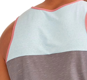 Débardeur Homme Color Block Col Rond Décontracté Tricoté avec Poche Style Uni 100% Coton - Product Image 3
