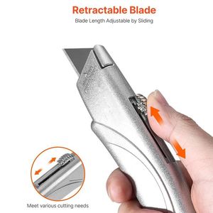 Taglierino Retrattile con Lame Affilate per Tagliare e Sbucciare, Facile da Usare - Product Image 4