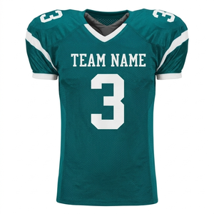 Uniforme de Fútbol Americano 2026 Unisex |   Camiseta de Manga Corta con Logotipo de Equipo Personalizado Impreso a Color |   OEM/ODM Venta al por Mayor 100% Poliéster - Product Image 2