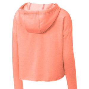 High Quality Women's <b>Hoodies</b> New Fashion Hip Hop Style Loose Solid Color Long Sleeve Cropped Fitness Casual Wear <b>Workout</b> Hoodie - Product Image 5