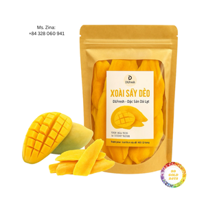 Mangues séchées vietnamiennes de qualité supérieure, coupées en tranches, procédé AD, goût naturel sucré, sans conservateurs, approvisionnement en vrac, OEM, marque privée, collation - Product Image 5