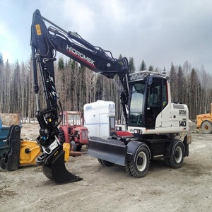 Excavatrice Hidromek de qualité pour projets, meilleur prix, godet de 1,38 m, excavatrice compacte sur chenilles avec moteur Hitachi - Product Image 2