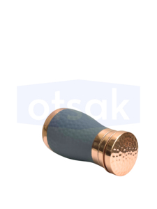 กระติกน้ำ OTSAK พรีเมียม รุ่นรักษ์โลก สีเทาทองแดง ฝาปิดแบบตอกลาย ดีไซน์หรูหราทันสมัย พกพาสะดวก สำหรับสำนักงานและบ้าน ความจุ 1000 มล. - Product Image 2