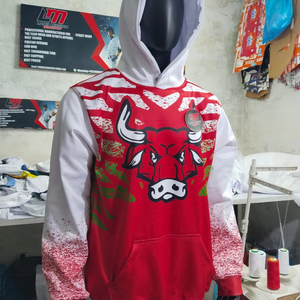 Sudadera Deportiva para Hombre, Diseño Personalizado por Sublimación, Alta Calidad, Precio Económico, Directo de Fábrica Long Mission Industry 2026 - Product Image 1