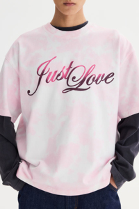 Camiseta Oversize Personalizada Tie Dye 100% Algodón de Alto Gramaje Estilo Urbano Lisa Unisex Ajuste Holgado Lavado Ácido Moda Verano - Product Image 4