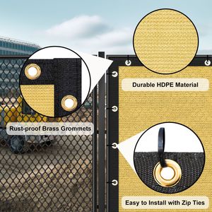 Pannelli WPC Antiroditore in HDPE Sabbia 4FT X 50FT per Recinzioni di Prati, Giardini, Vialetti, Sicurezza Domestica e Protezione Animali, Spessore 5mm - Product Image 5