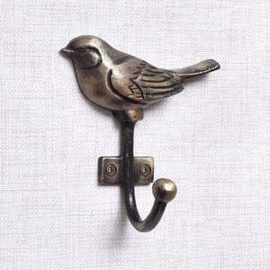 Ganchos Decorativos Antiguos para Pared, Perchero de Hierro para Niños, Soporte de Llaves Vintage Montado en la Pared, Colgador de Puerta - Product Image 1