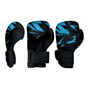 Gants de MMA en cuir de qualité supérieure pour enfants, bleus, blancs, rouges, jaunes, 16 oz, en cuir imperméable, personnalisables pour l'Europe et la Russie - Product Image 6