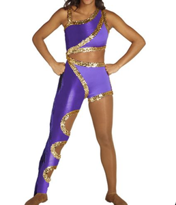Ensembles d'uniformes de cheerleading durables et personnalisables - Vêtements de sport pour femmes légers, faciles à laver, de haute qualité en polyester et élasthanne - Product Image 4