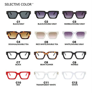 2024 Advanced Sense <b>Sunglasses</b> Fashion Retro UV Resistant Women Hip Hop <b>Sunglasses</b> - Product Image 4