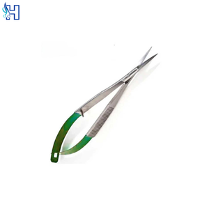 Ciseaux à cuticules professionnels en acier inoxydable courbés et affûtés, outil de coupe de précision avec logo personnalisé - Product Image 1